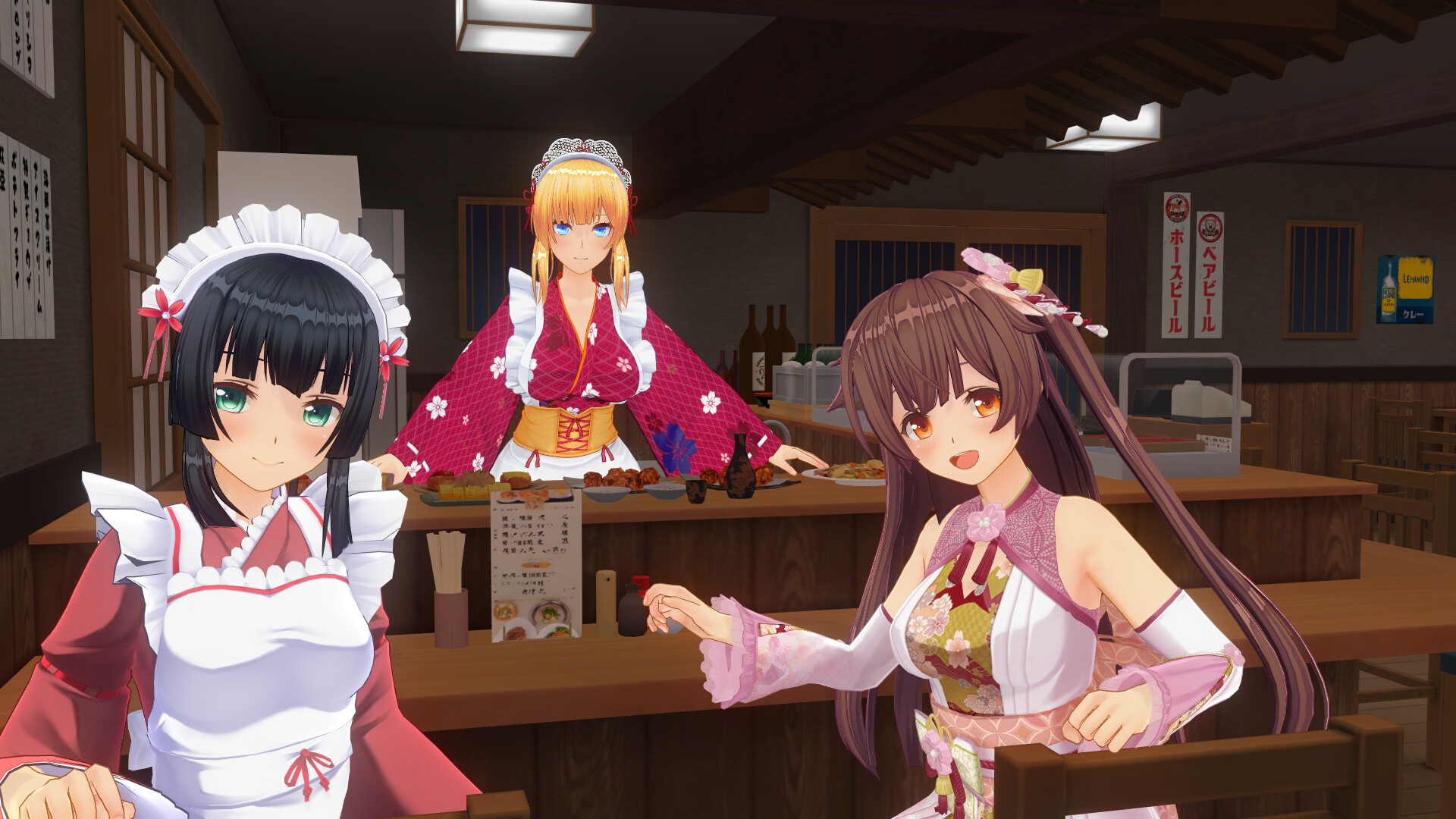 Custom Order Maid 3D2: It’s a Night Magic Shogatsu Gifts All in Pack