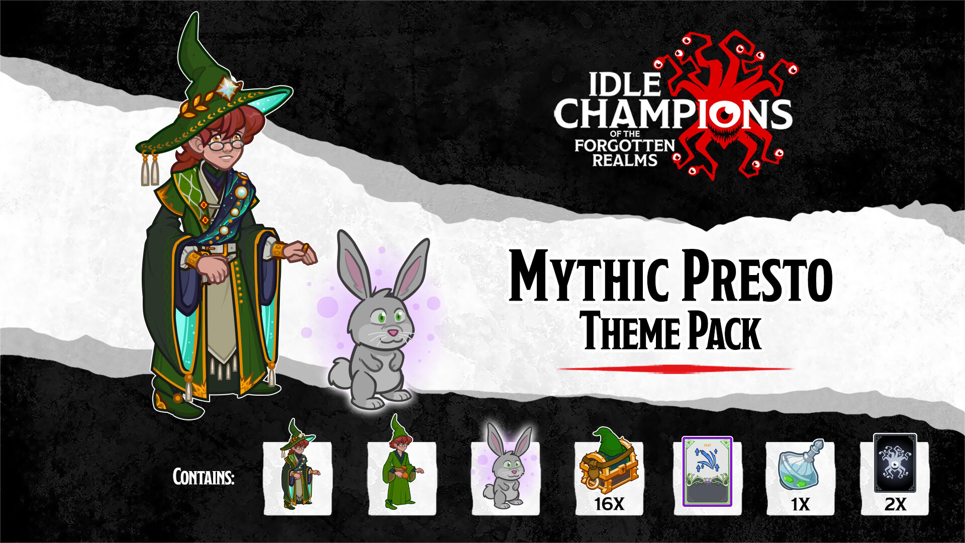 Idle Champions: Mythic Presto Theme Pack