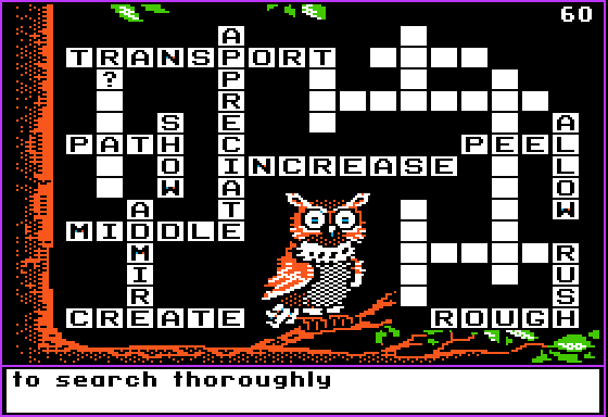 Oliver’s Crosswords