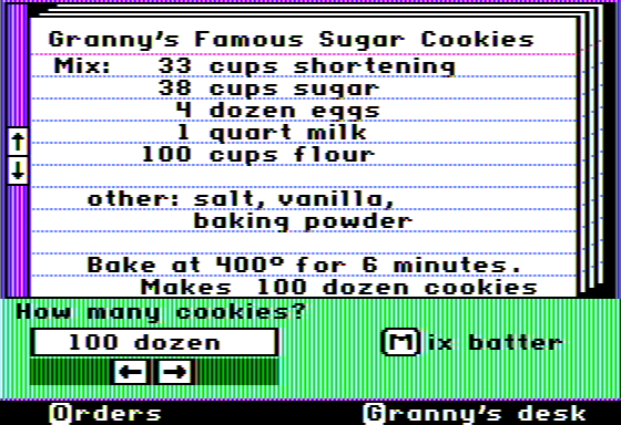 Granny Applebee’s Cookie Factory