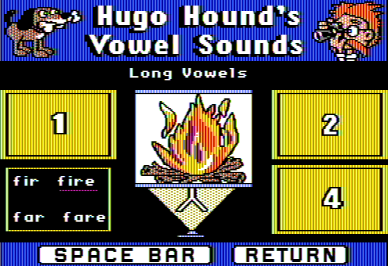 Hugo Hound’s Vowel Sounds