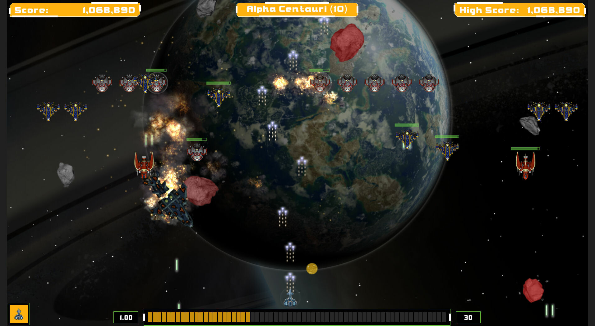 Gratuitous Space Shooty Game