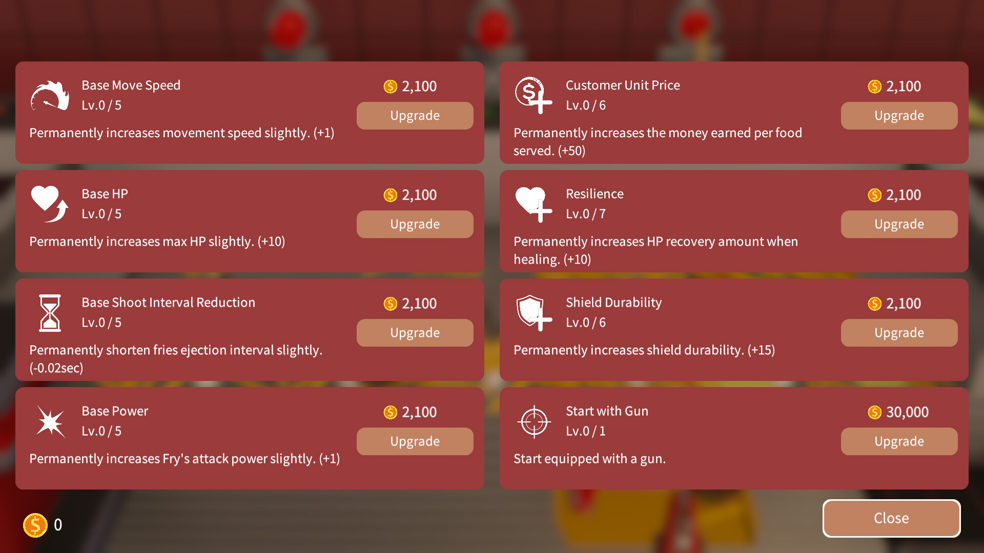 French Fries Pusher Friends