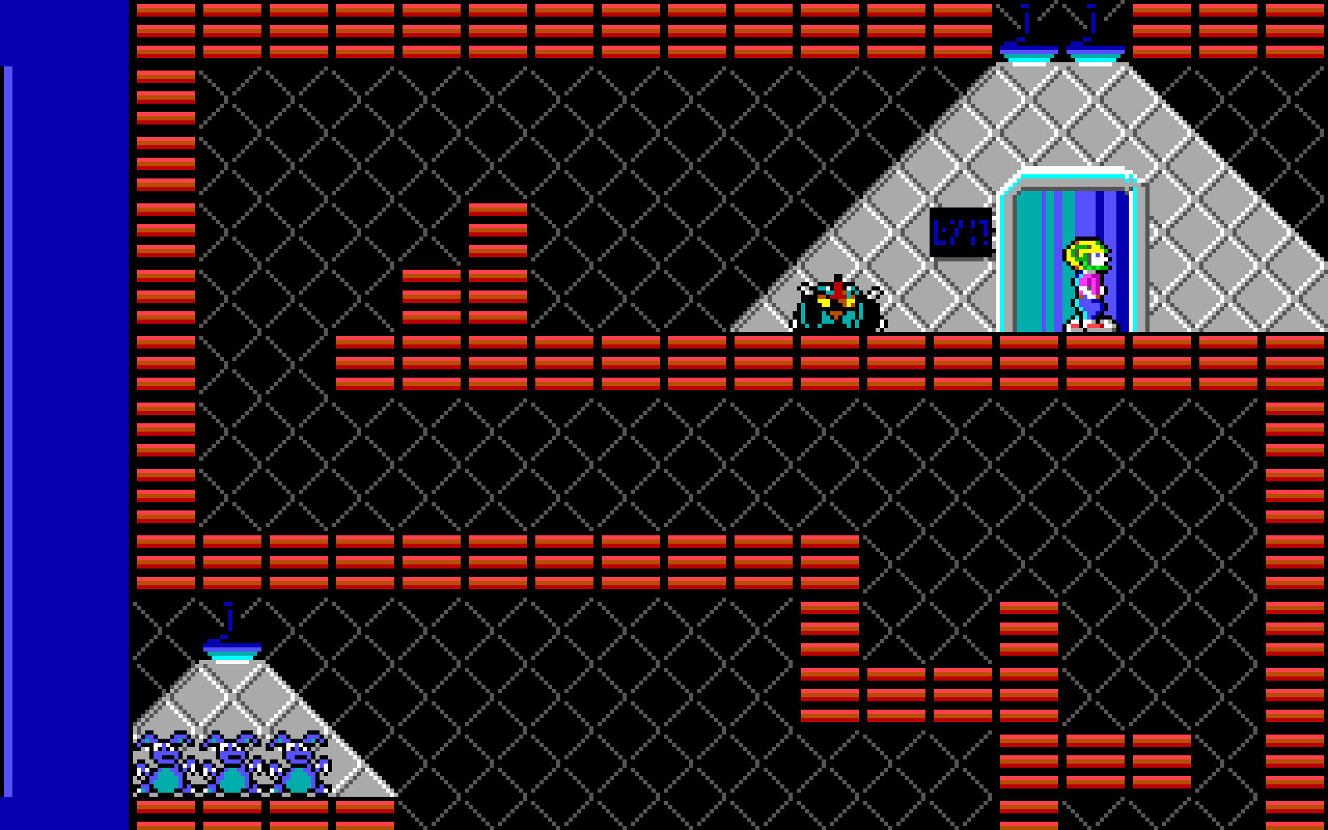 Commander Keen in Invasion of the Vorticons: The Earth Explodes