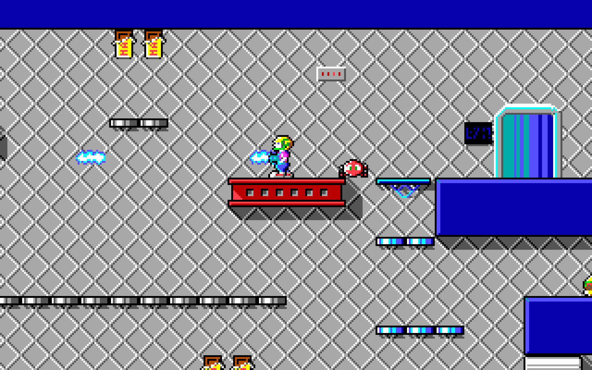 Commander Keen in Invasion of the Vorticons: The Earth Explodes