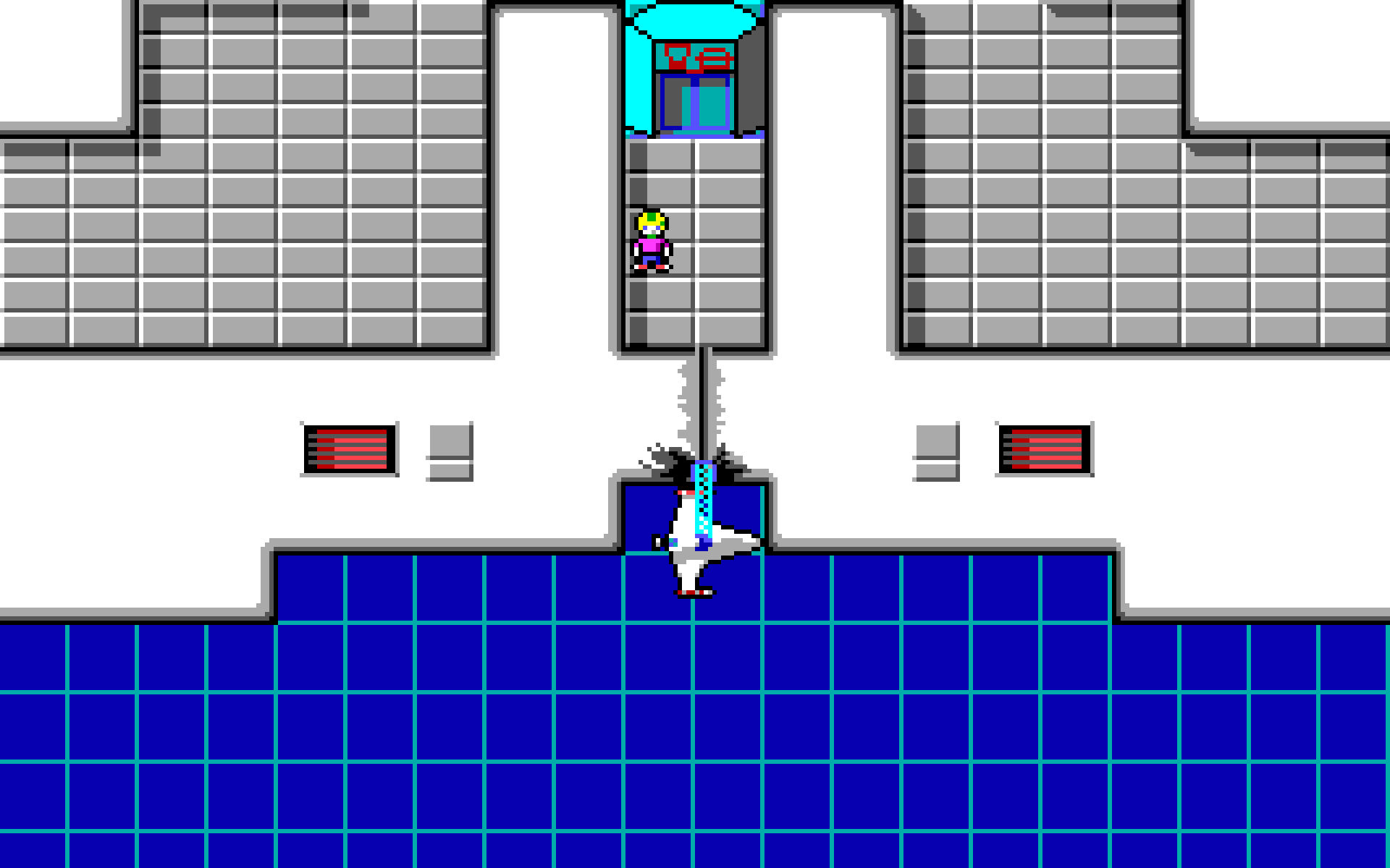 Commander Keen in Invasion of the Vorticons: The Earth Explodes
