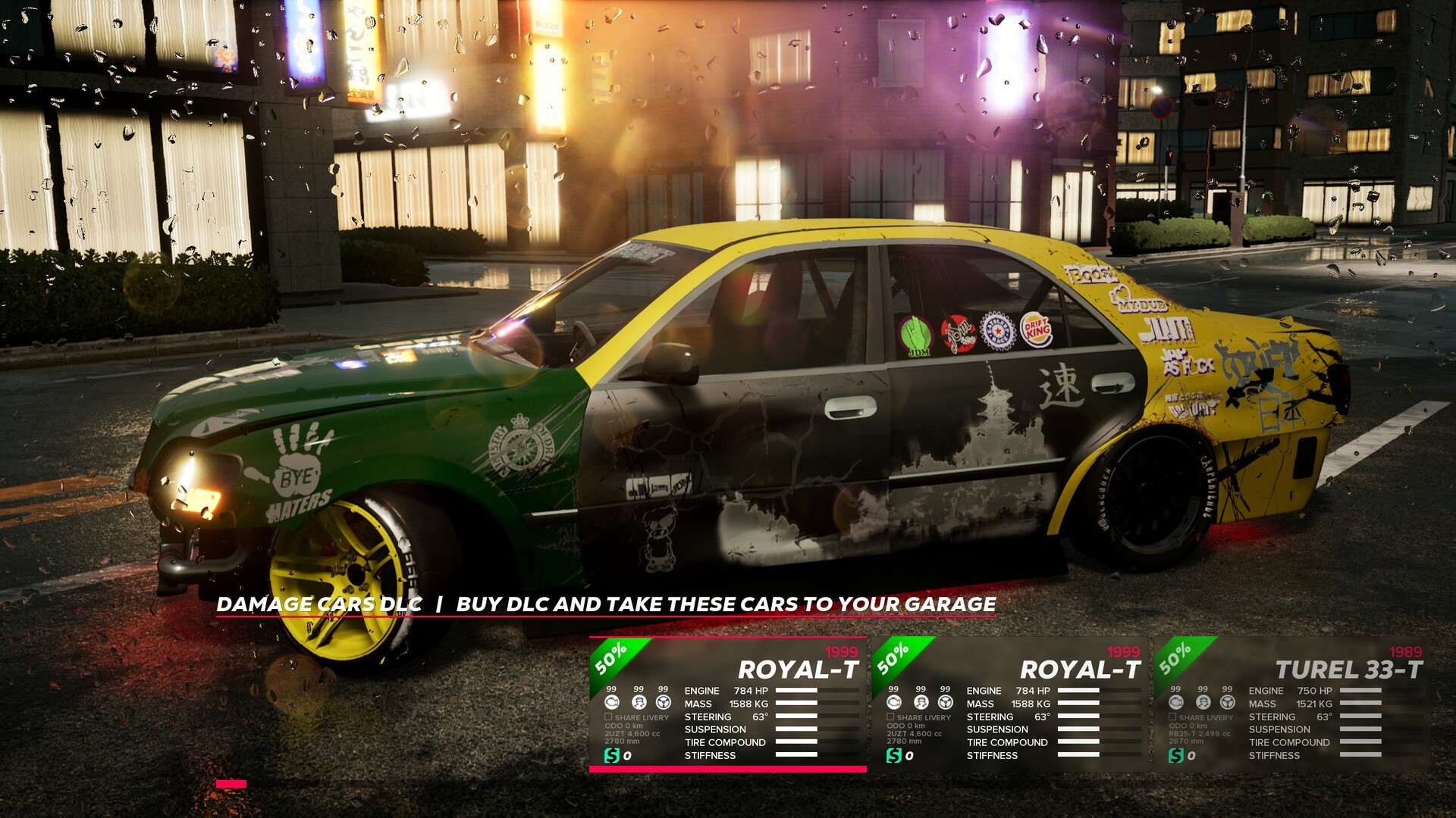 OverDrift Festival: Damage Cars Pack