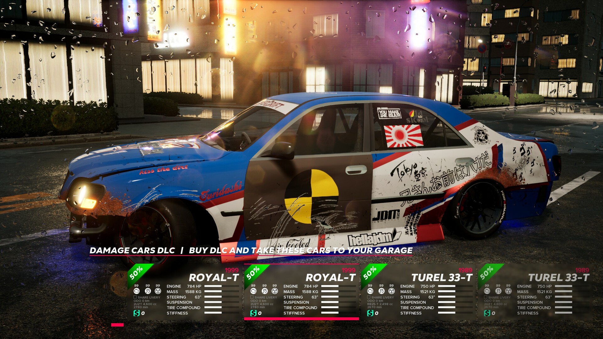 OverDrift Festival: Damage Cars Pack