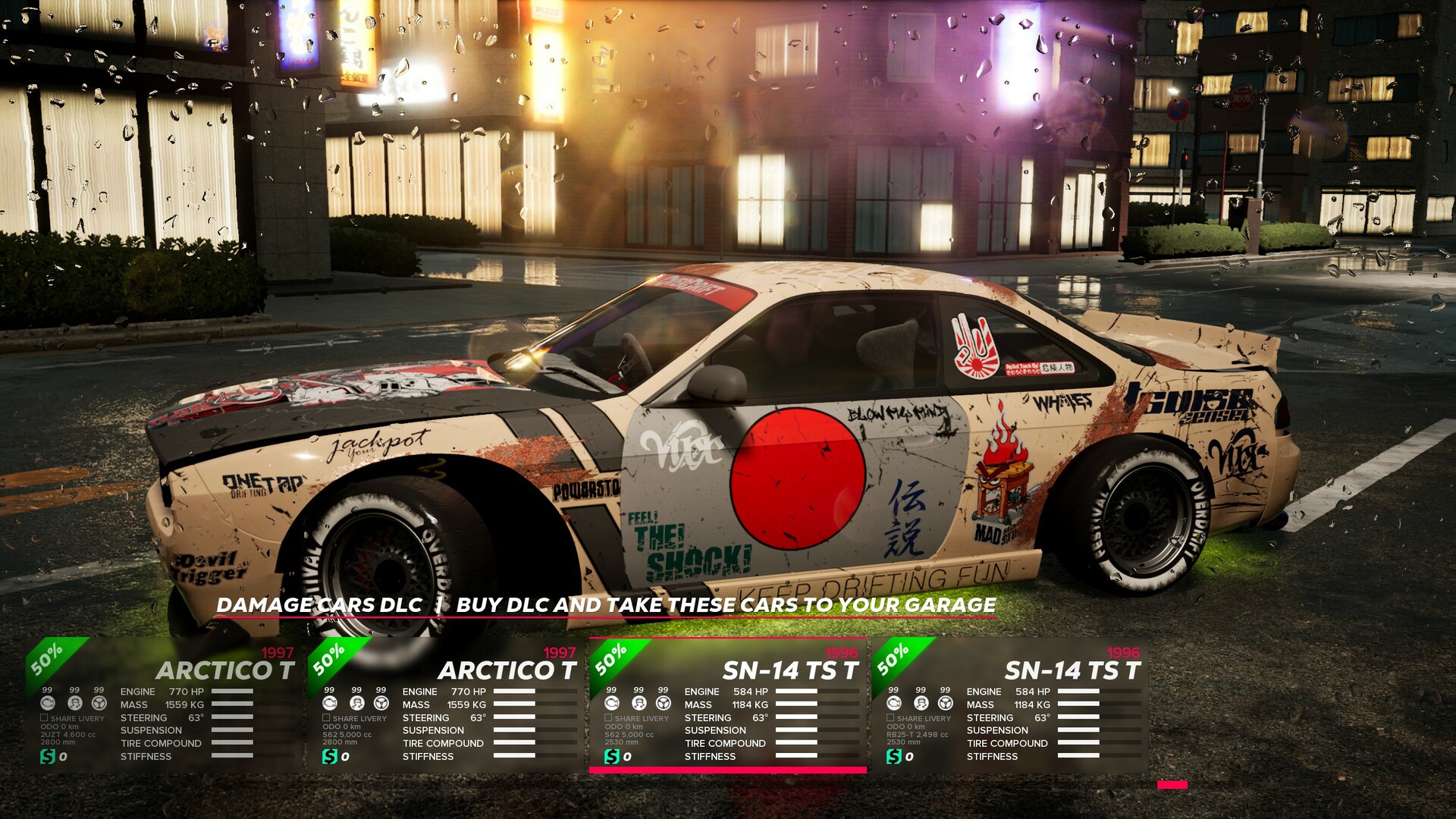 OverDrift Festival: Damage Cars Pack