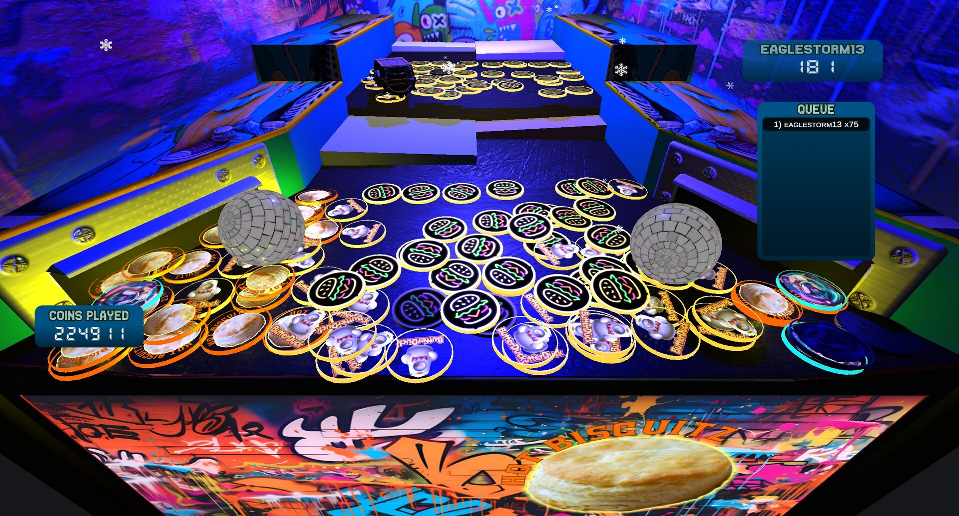 Coin Pusher World: 2 Bed 4 Pusher World