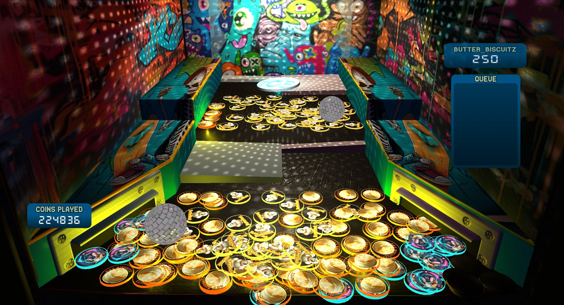 Coin Pusher World: 2 Bed 4 Pusher World