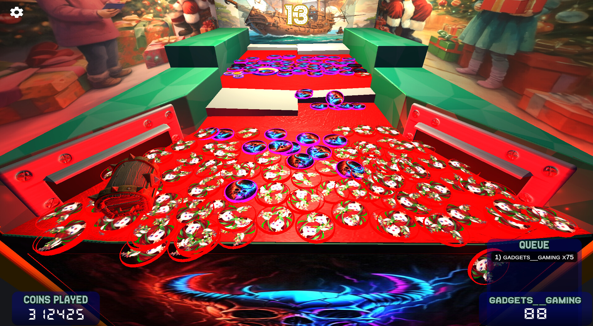 Coin Pusher World: 2 Bed 4 Pusher World