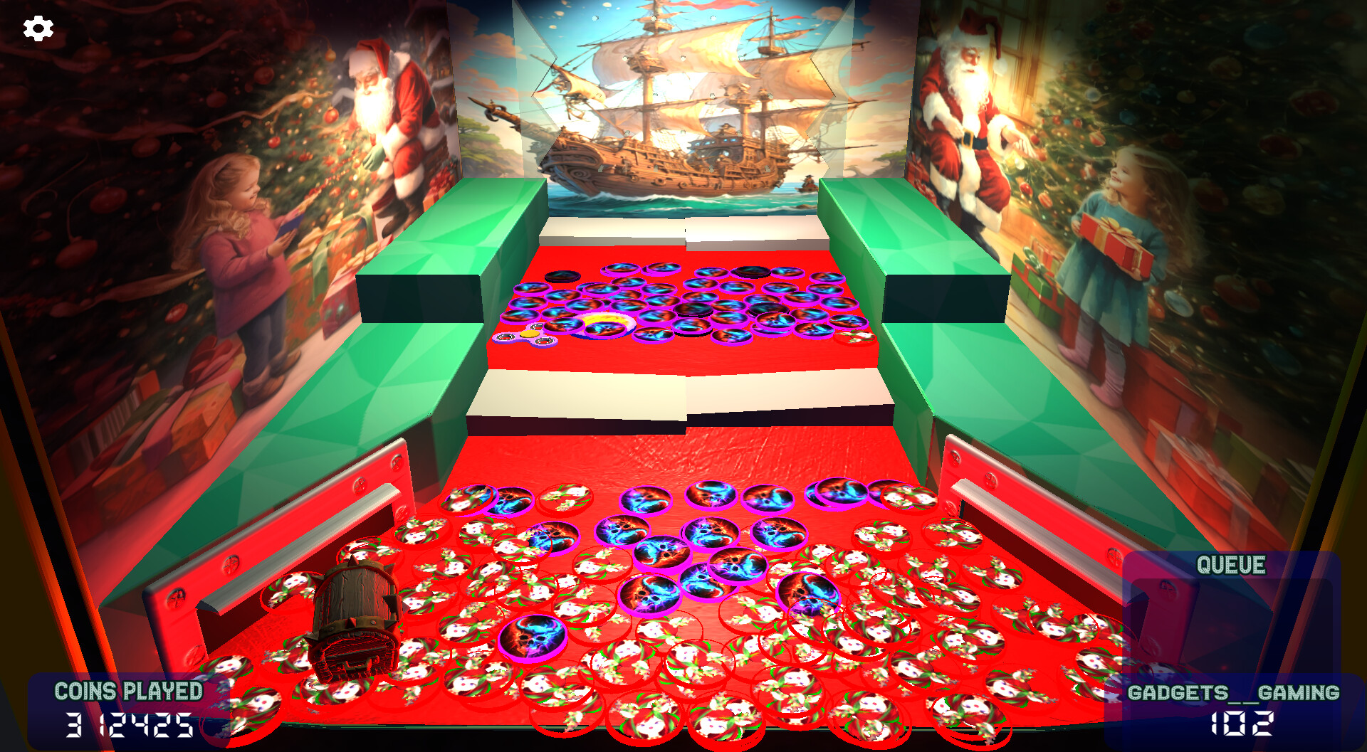 Coin Pusher World: 2 Bed 4 Pusher World