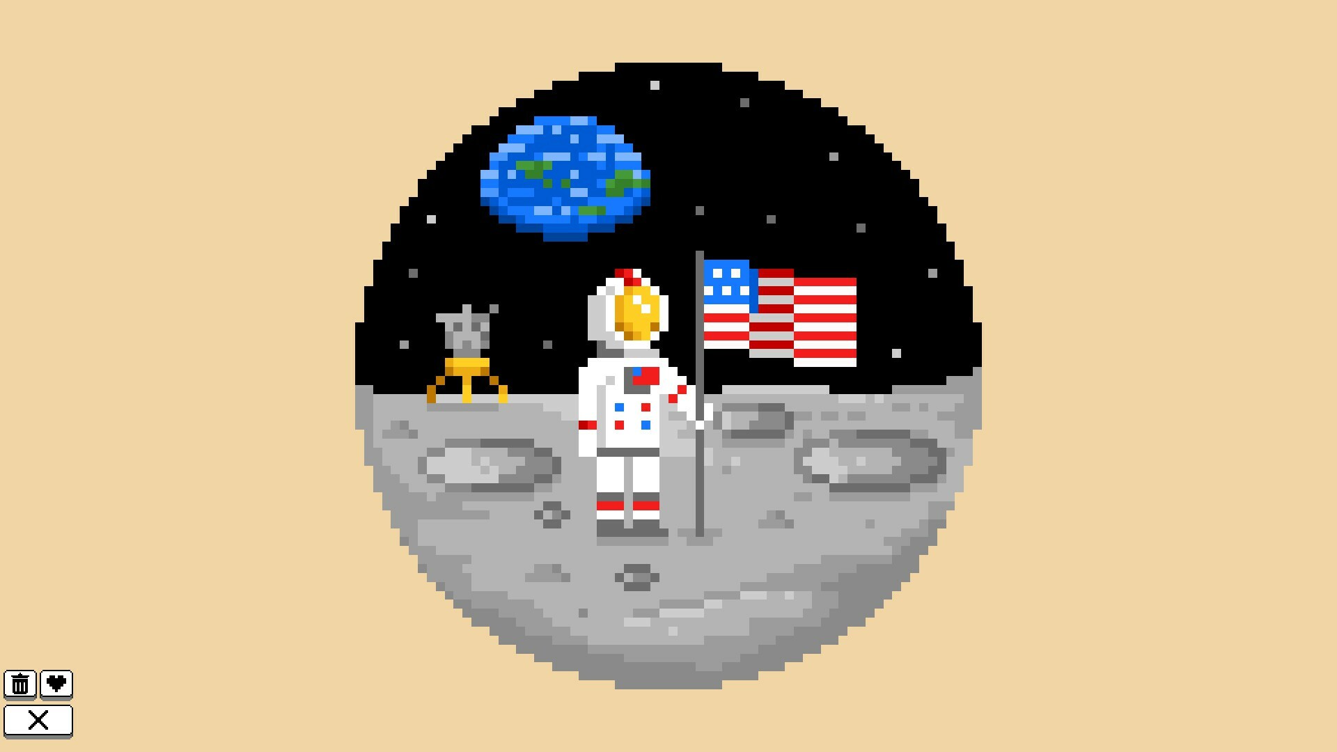 Coloring Pixels: Space 2 Pack