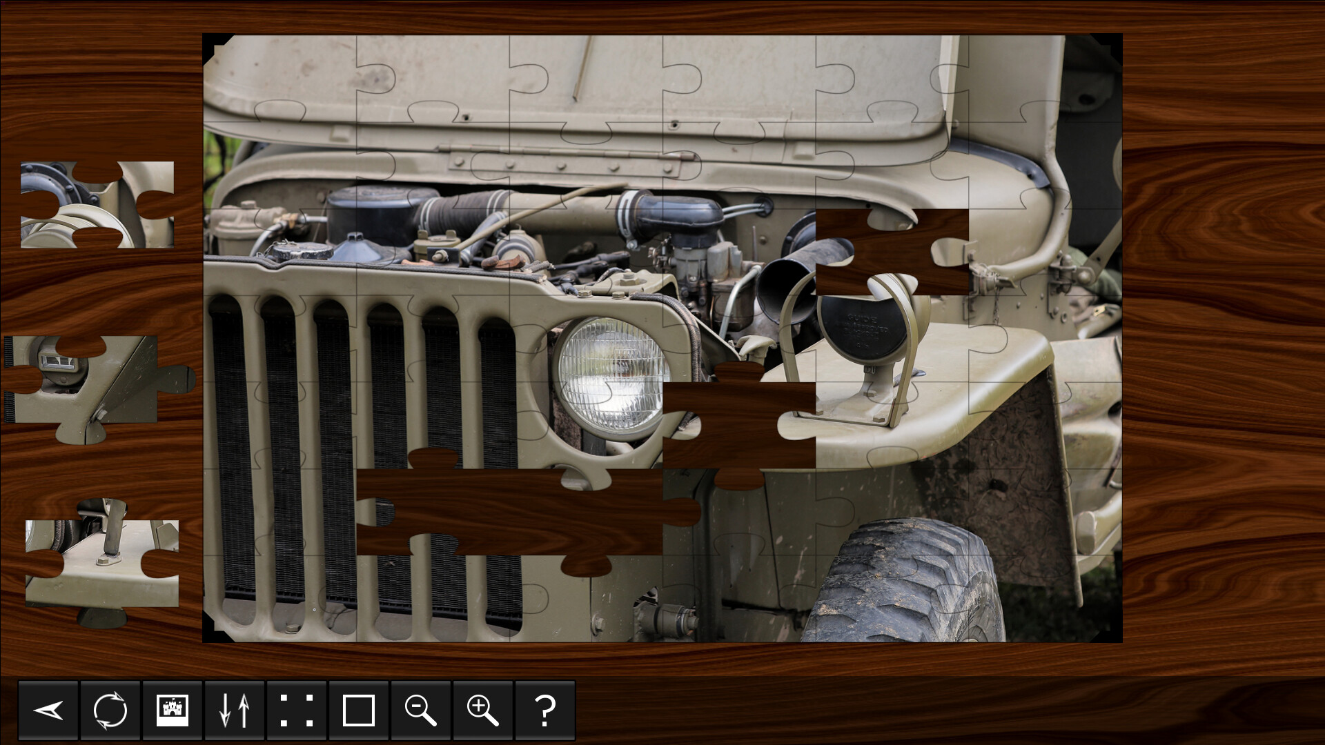 Jigsaw Puzzle World: Military Vehicles