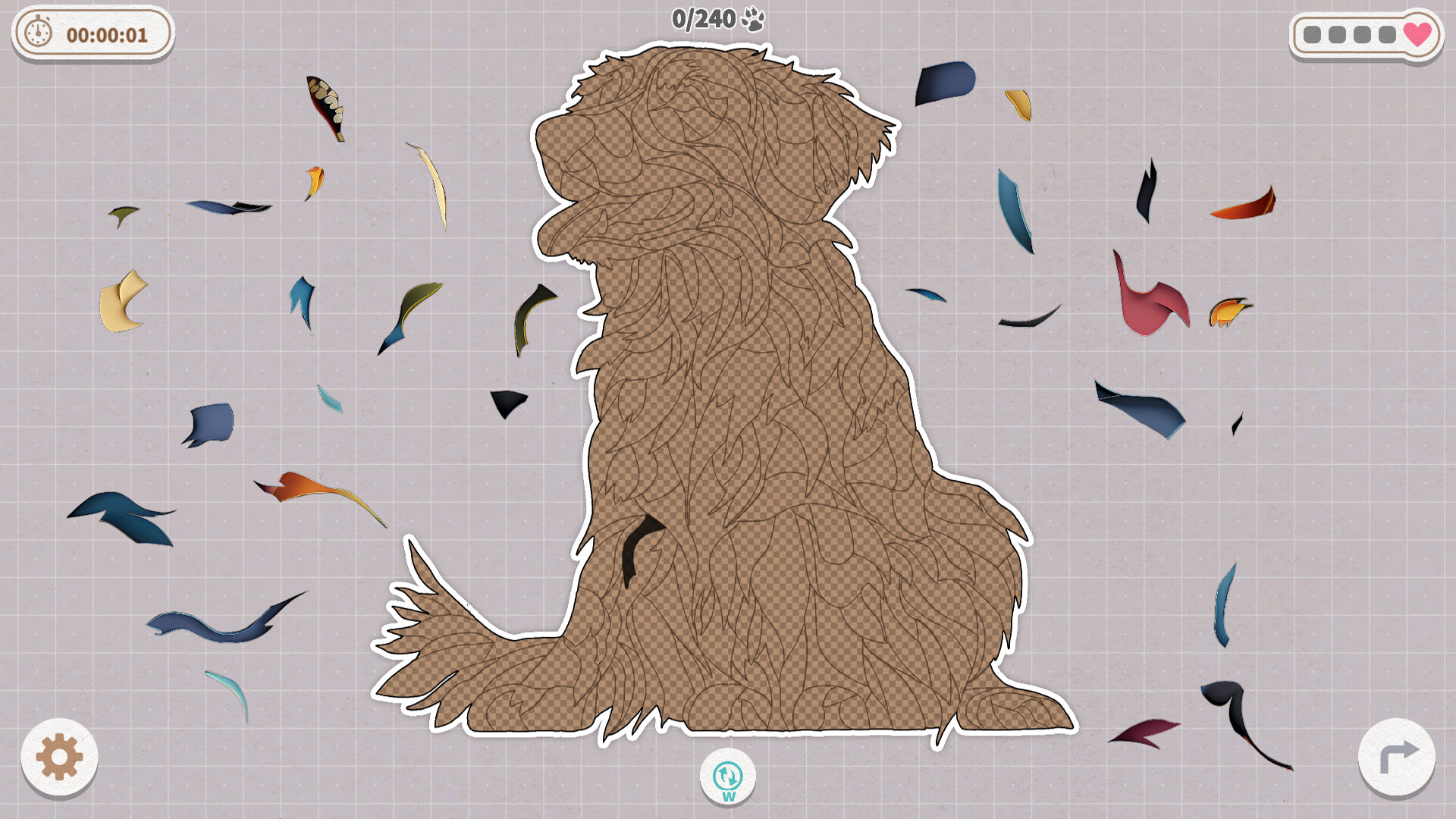 Dogs Huddled Together