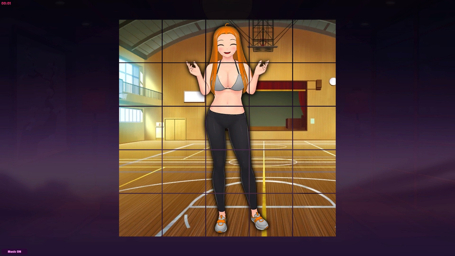 Hentai Girls Sliding Puzzle