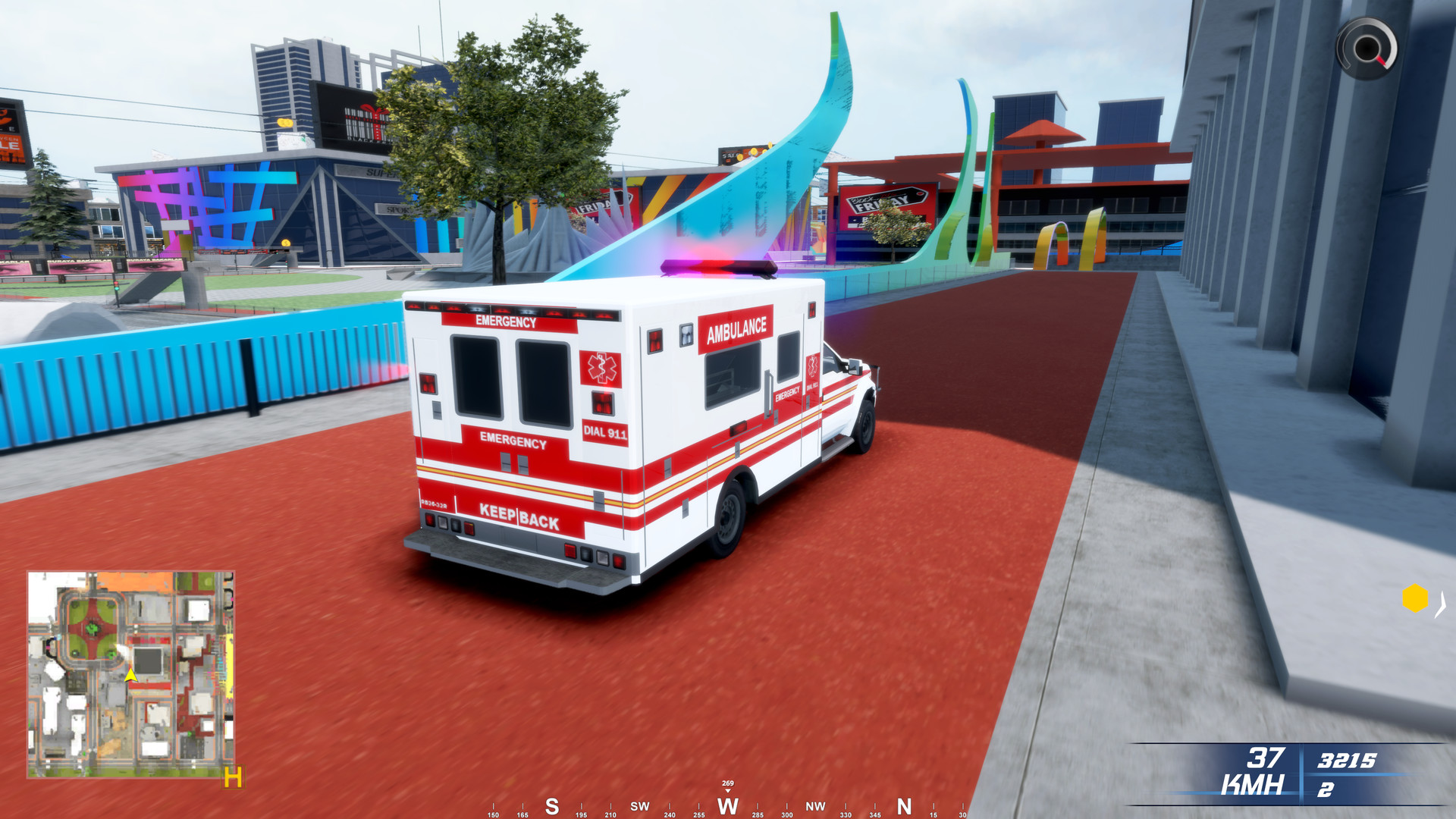 Ambulance Emergency Simulation