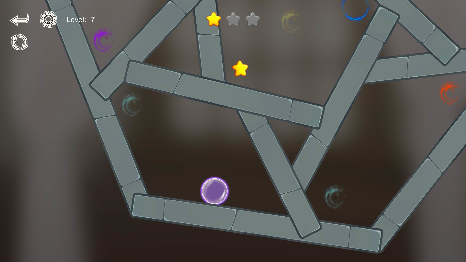 Rolling in the Maze