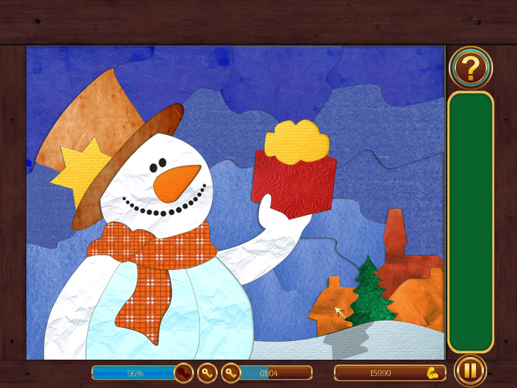 Christmas Patchwork Frozen