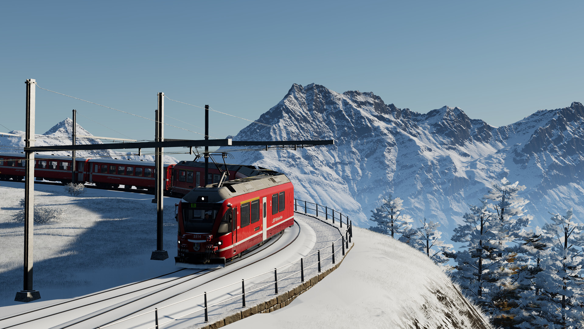 Train Sim World 4: Berninalinie – Tirano: Ospizio Bernina Route