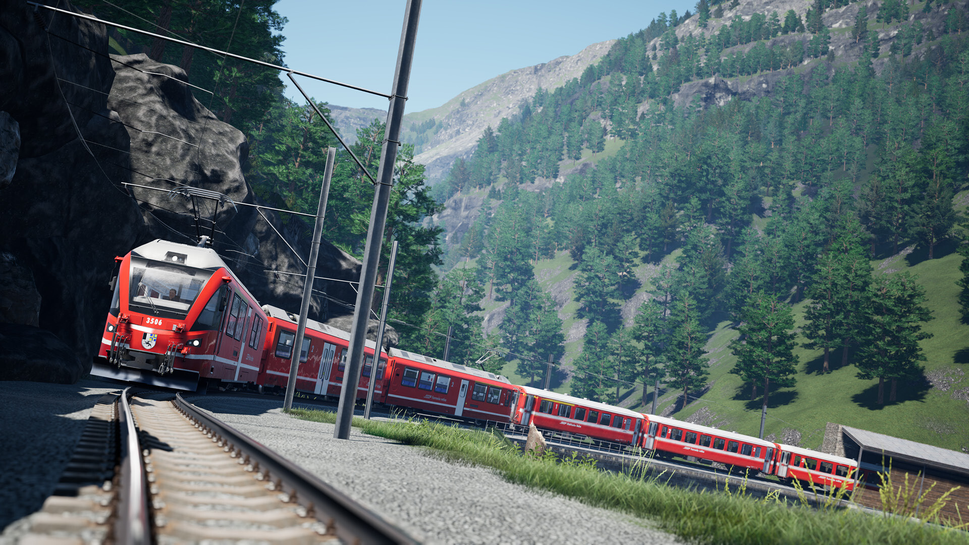 Train Sim World 4: Berninalinie – Tirano: Ospizio Bernina Route