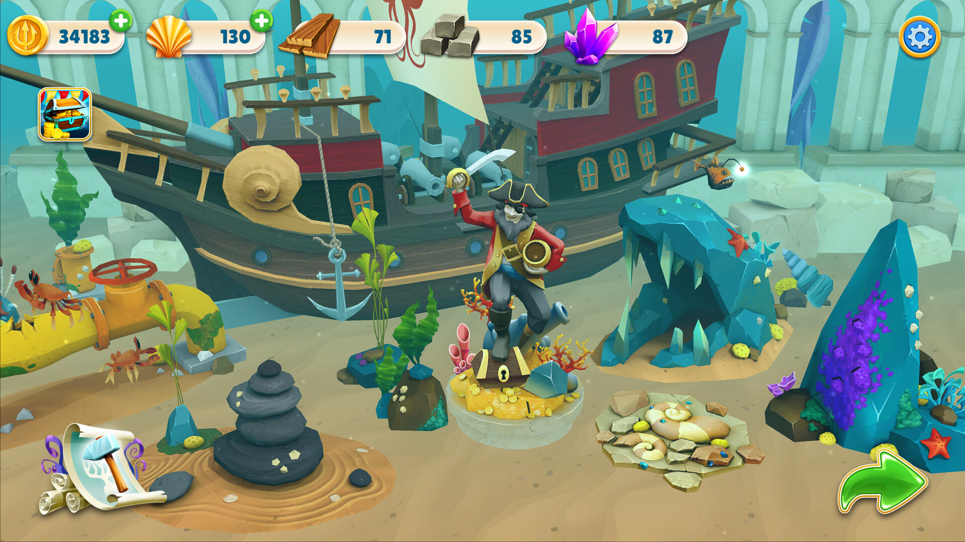 Pearls of Atlantis: The Cove