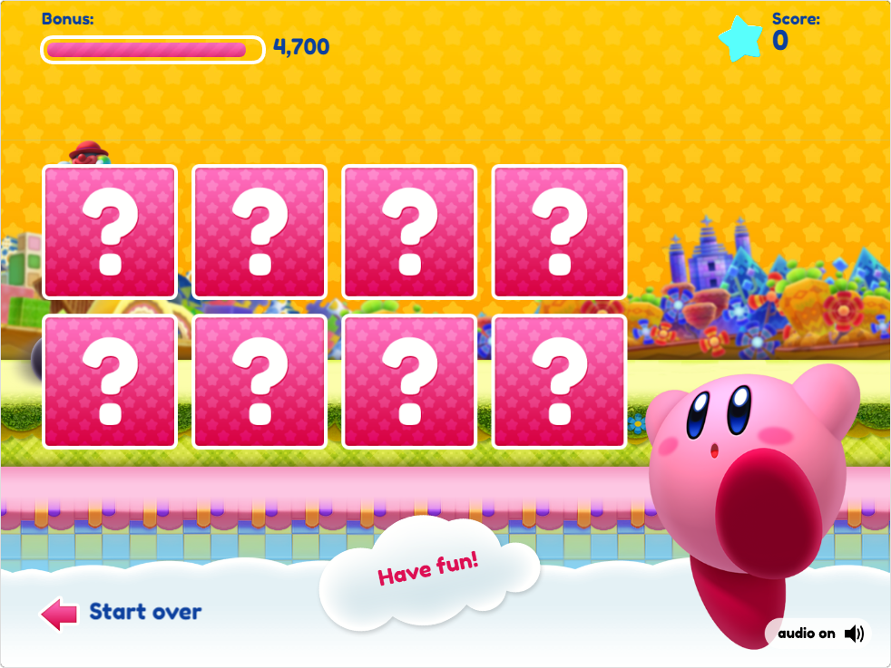 Kirby Triple Deluxe Match-Up
