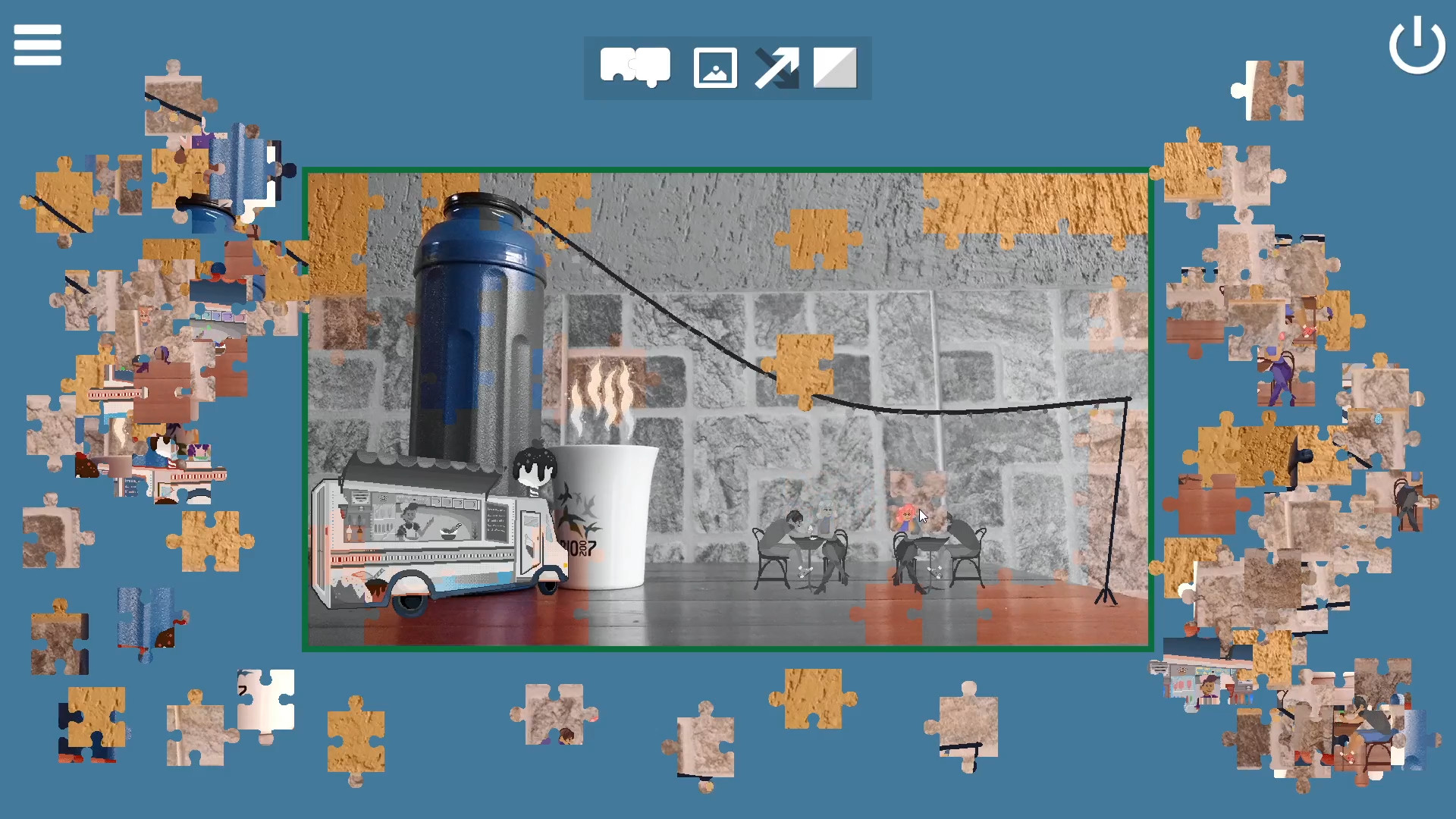 Invisible Places: Pixel Art Jigsaw Puzzle