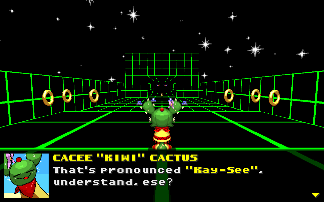 Sonic Robo Blast 2: Cacee “Kiwi” Cactus