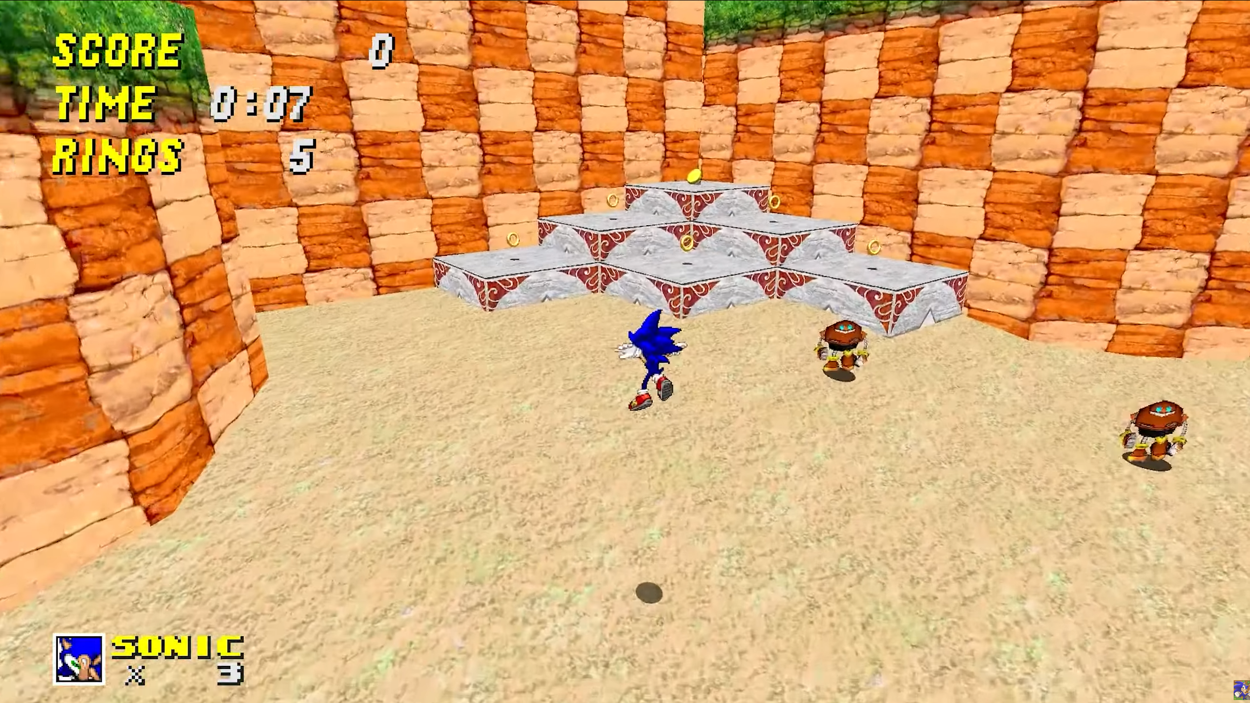 Sonic Robo Blast 2: Seaside Hill Zone