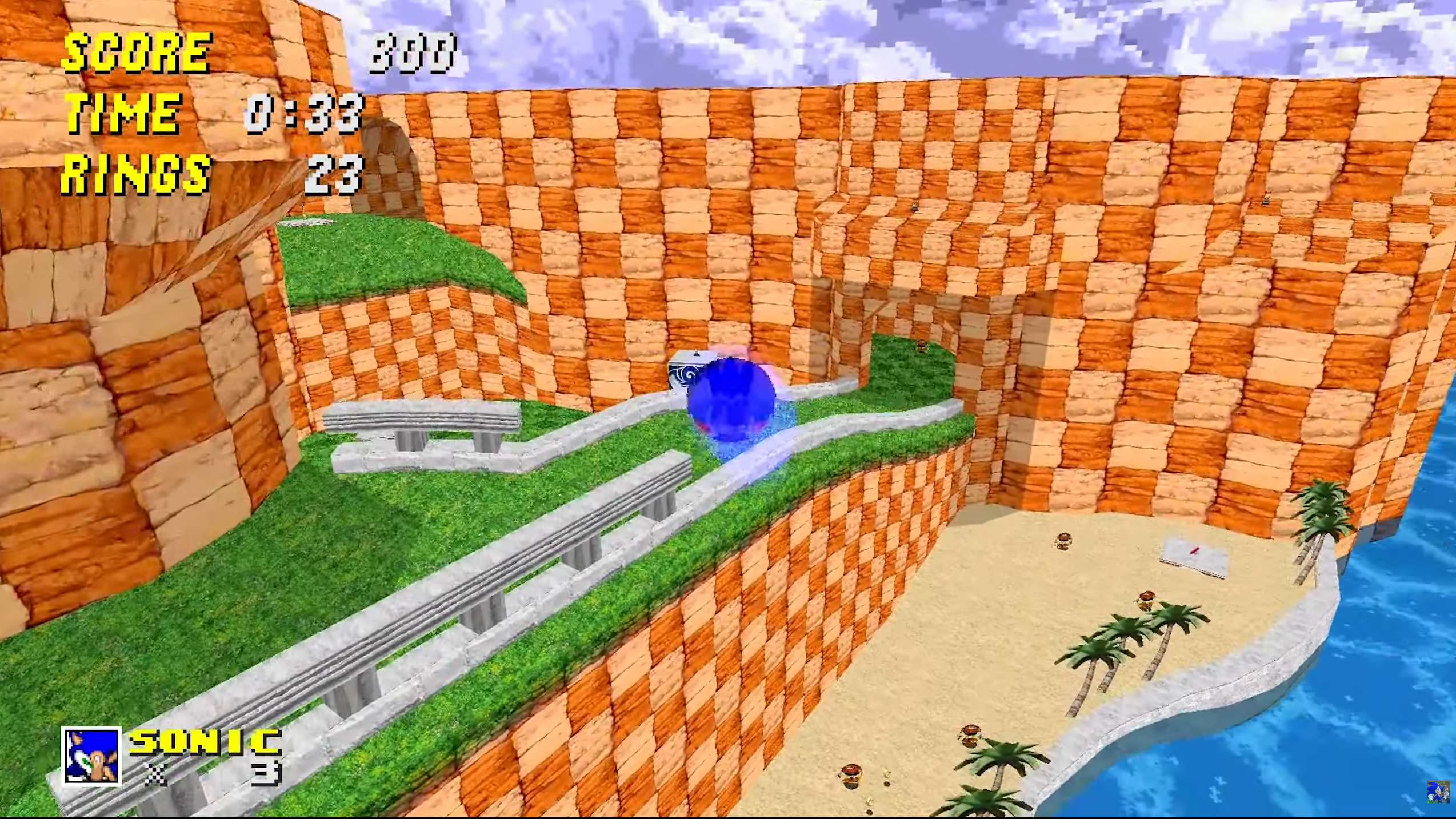 Sonic Robo Blast 2: Seaside Hill Zone