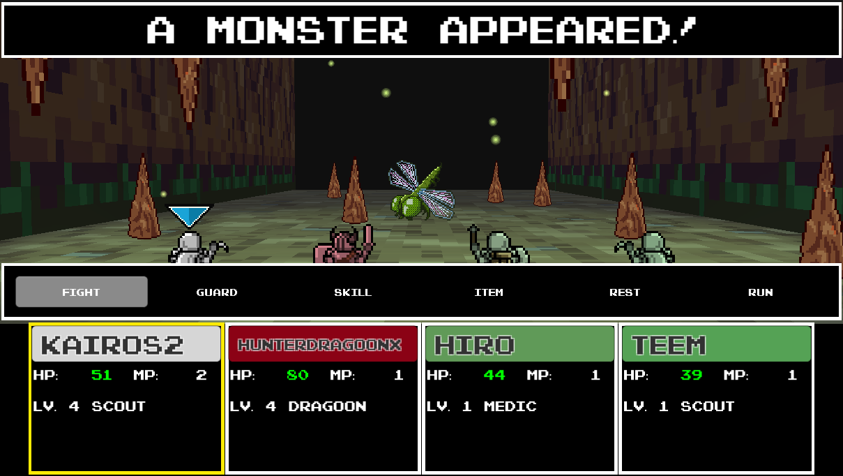 Super Extra Team Dungeon Game