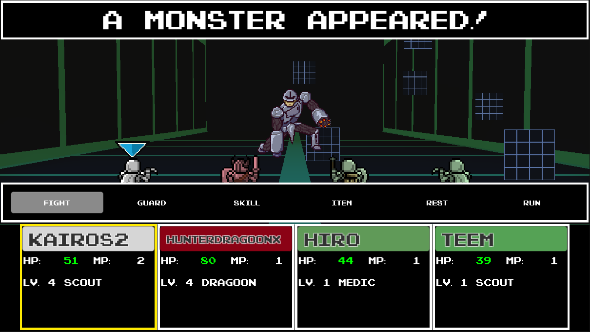 Super Extra Team Dungeon Game