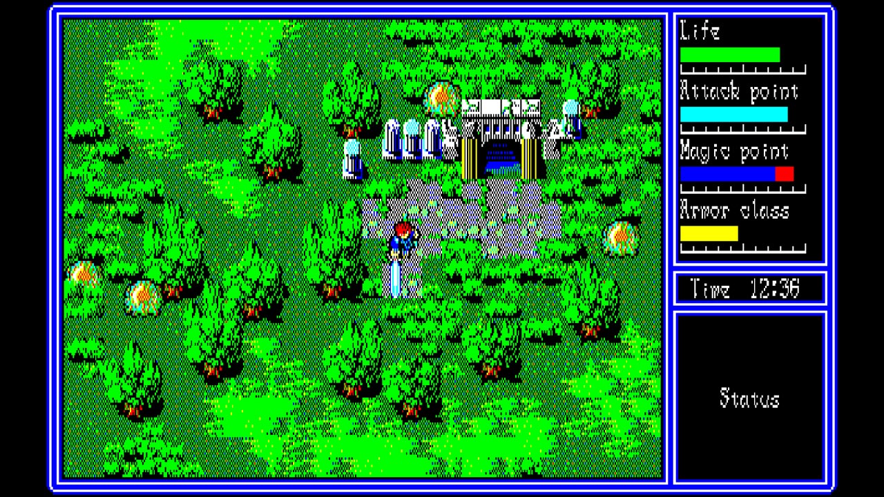 Eggconsole: Hydlide 3 – PC-8801mkIISR