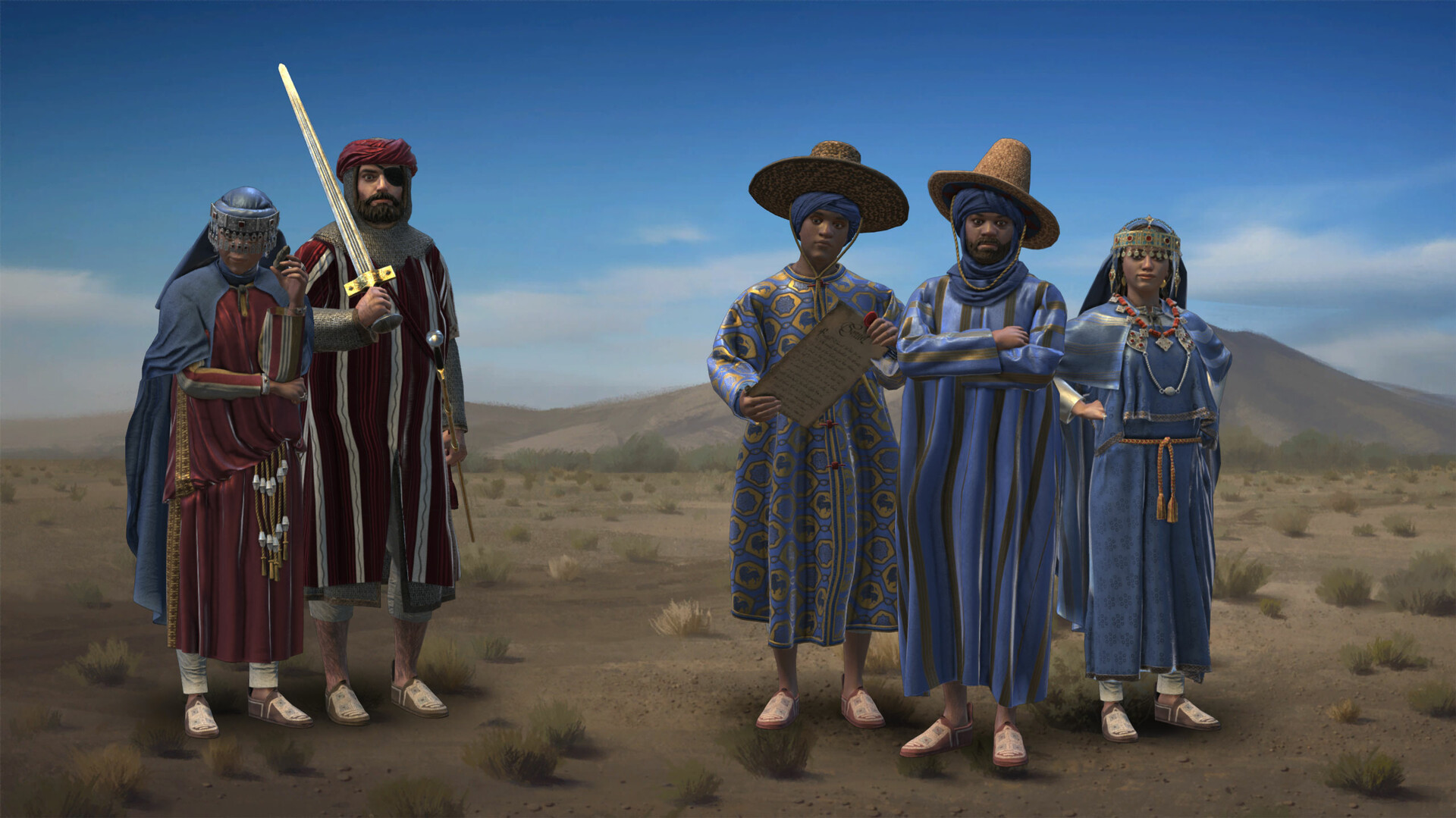 Crusader Kings III: Content Creator Pack – North African Attire