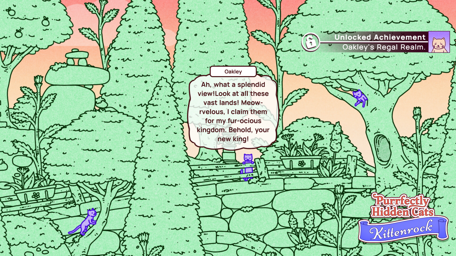 Purrfectly Hidden Cats: Kittenrock