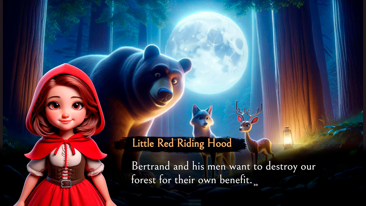 Little Red Riding Hood: Wonder Animals