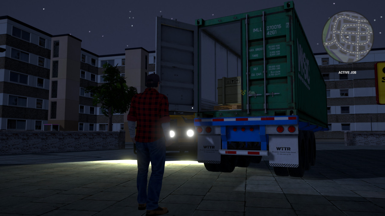 Truck and Forklift Logistic Simulator