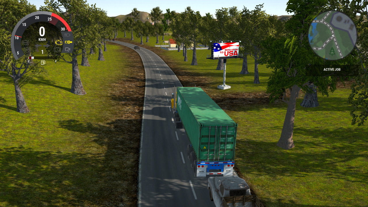 Truck and Forklift Logistic Simulator