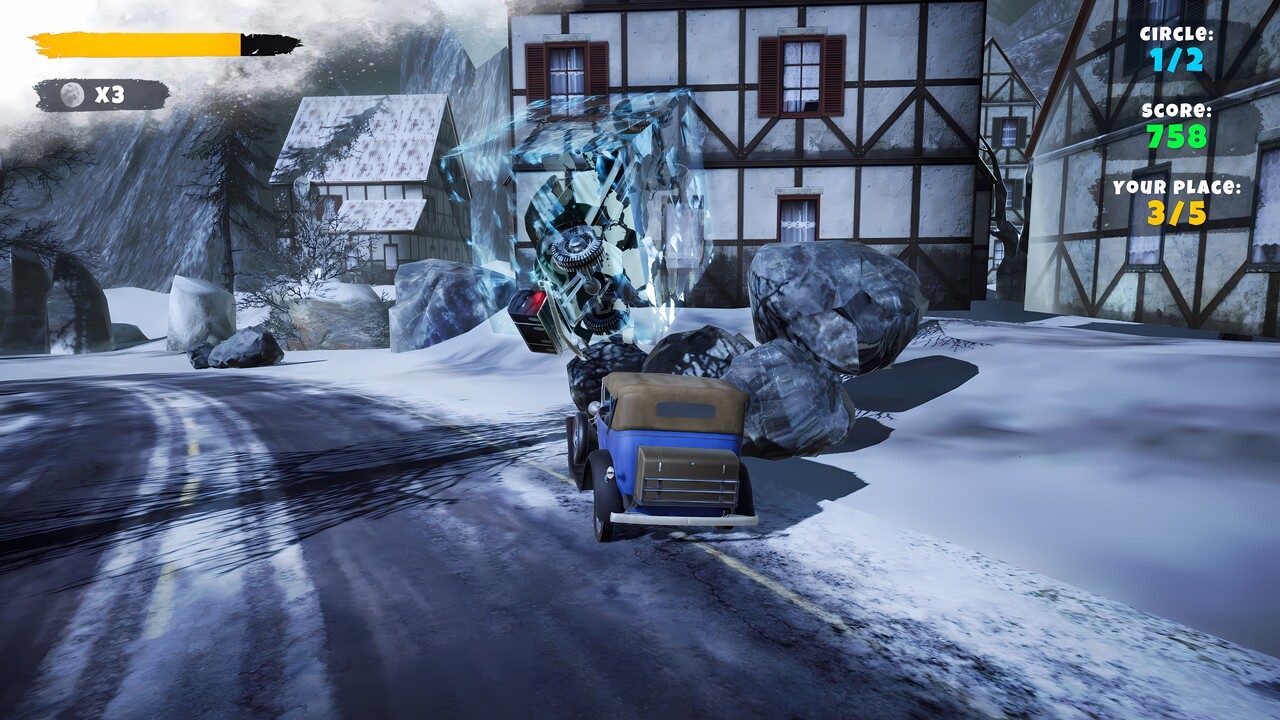 Car Racing Ice: Classic