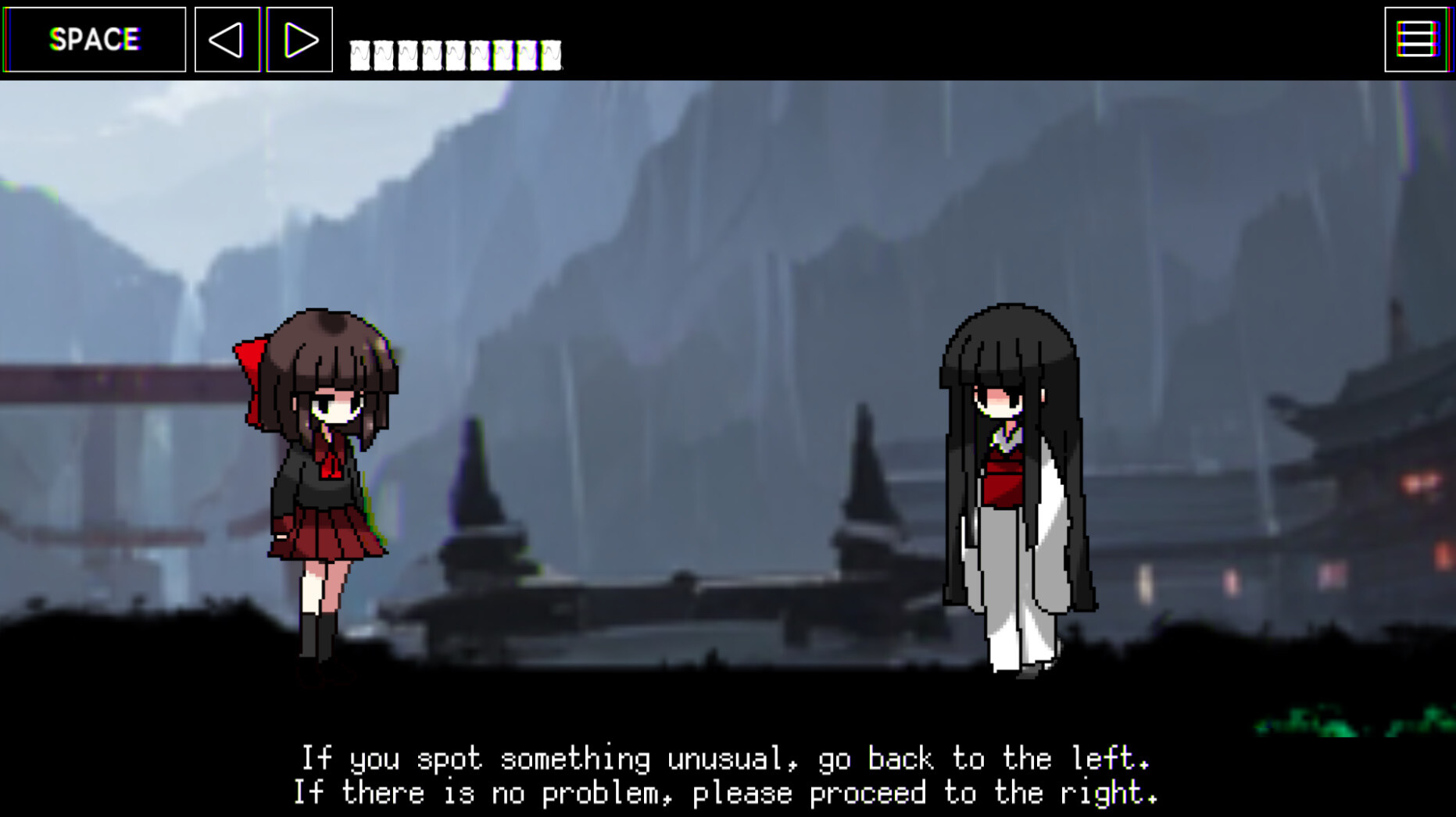 Visiting Shrine at Night