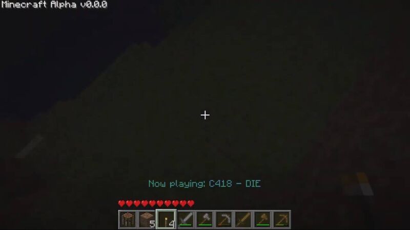 Minecraft Alpha 0.0.0