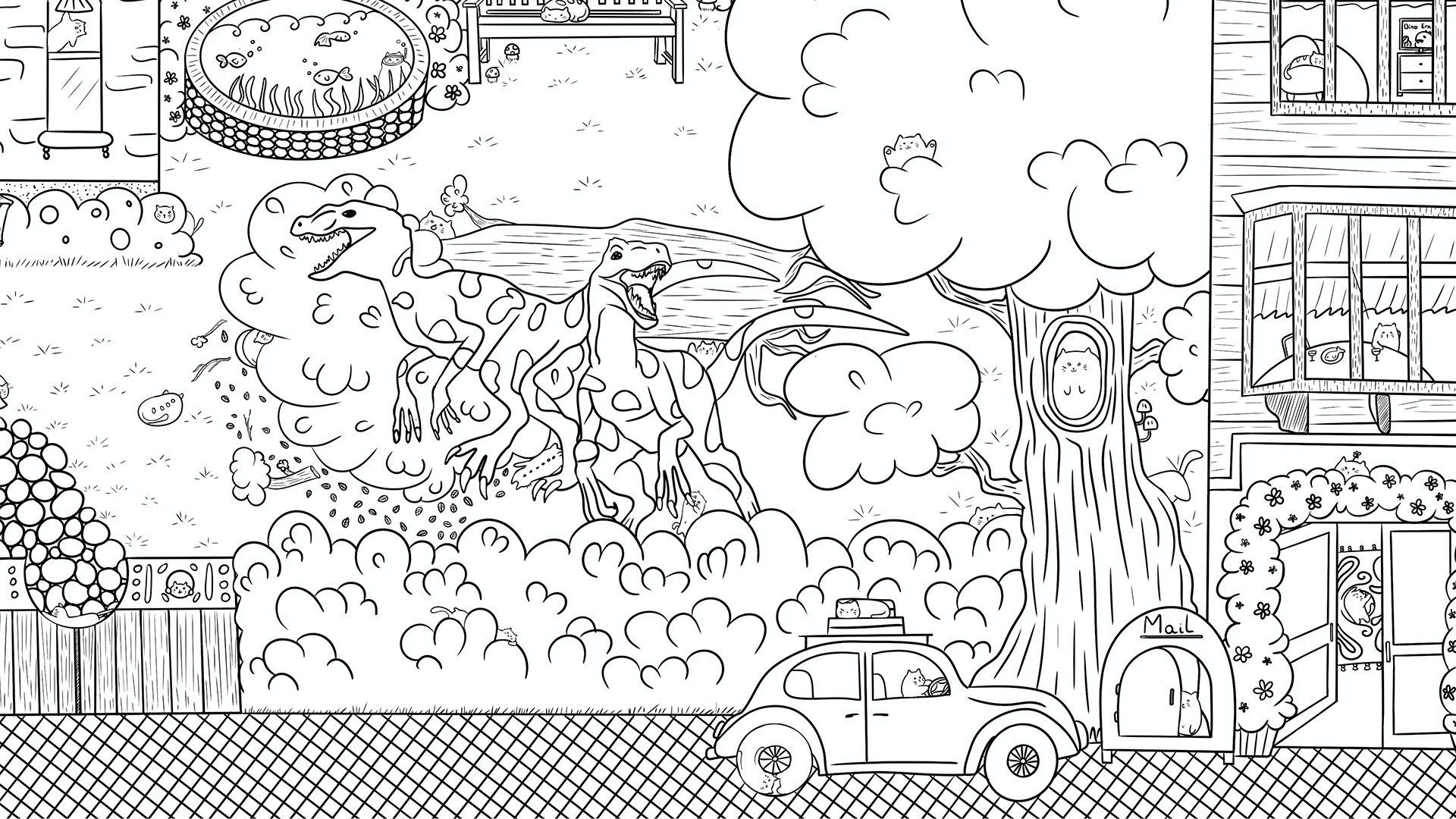100 Dino Cats: Extra Content