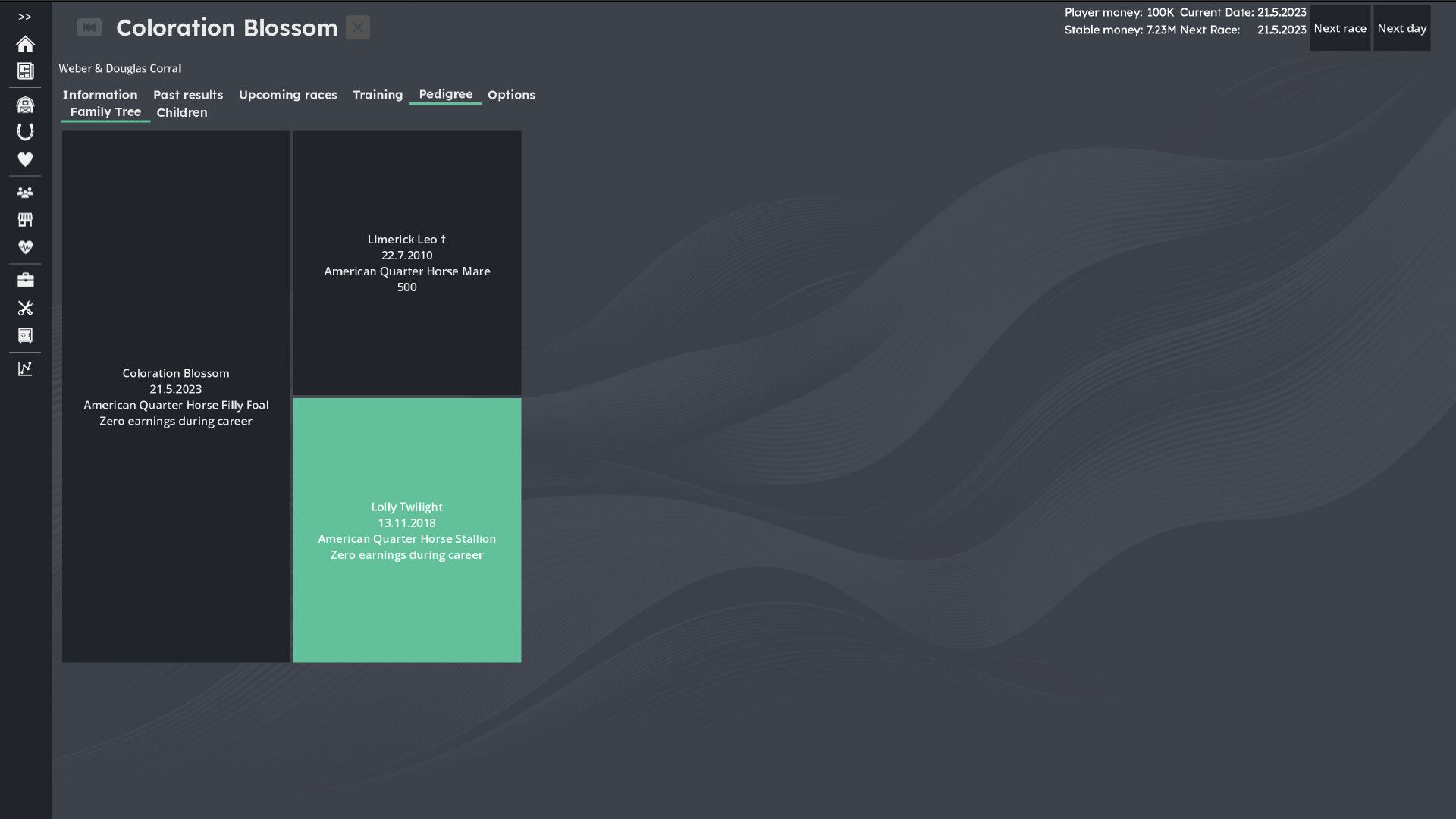 Horse Racing Manager