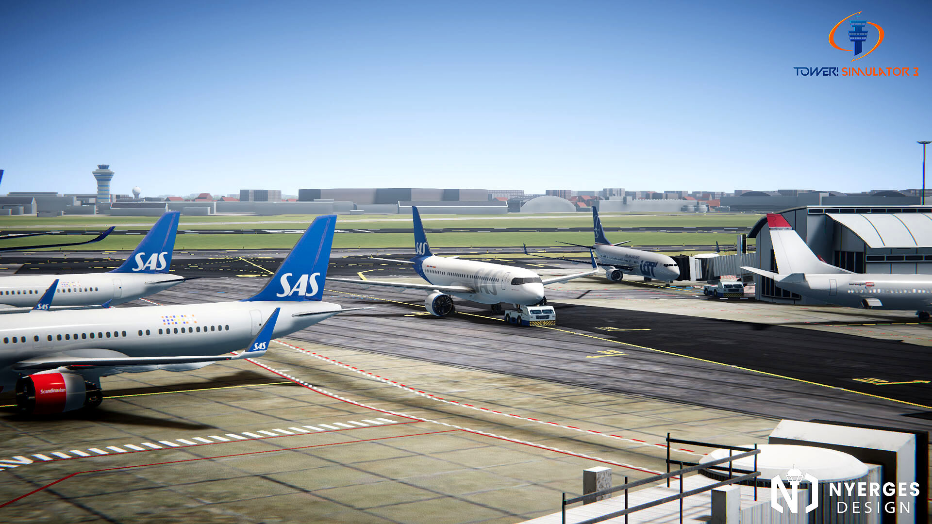 Tower! Simulator 3: EKCH Airport