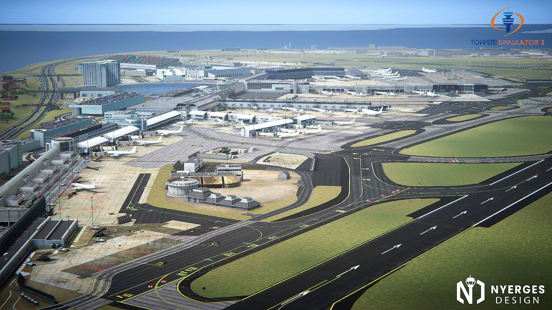 Tower! Simulator 3: EKCH Airport