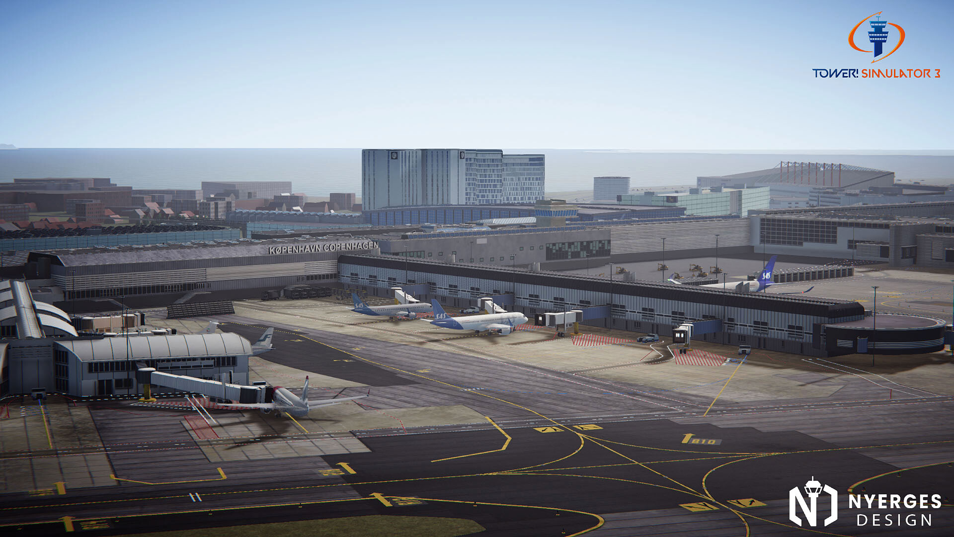 Tower! Simulator 3: EKCH Airport