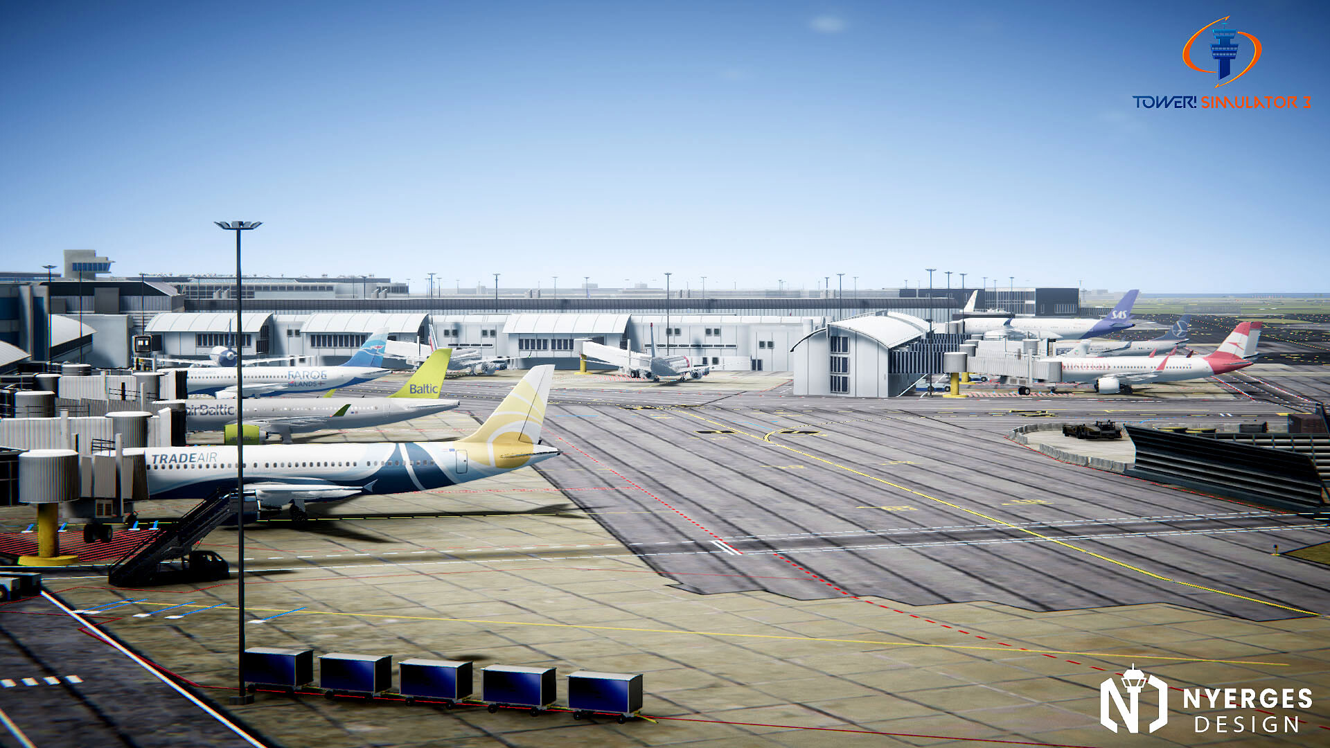 Tower! Simulator 3: EKCH Airport
