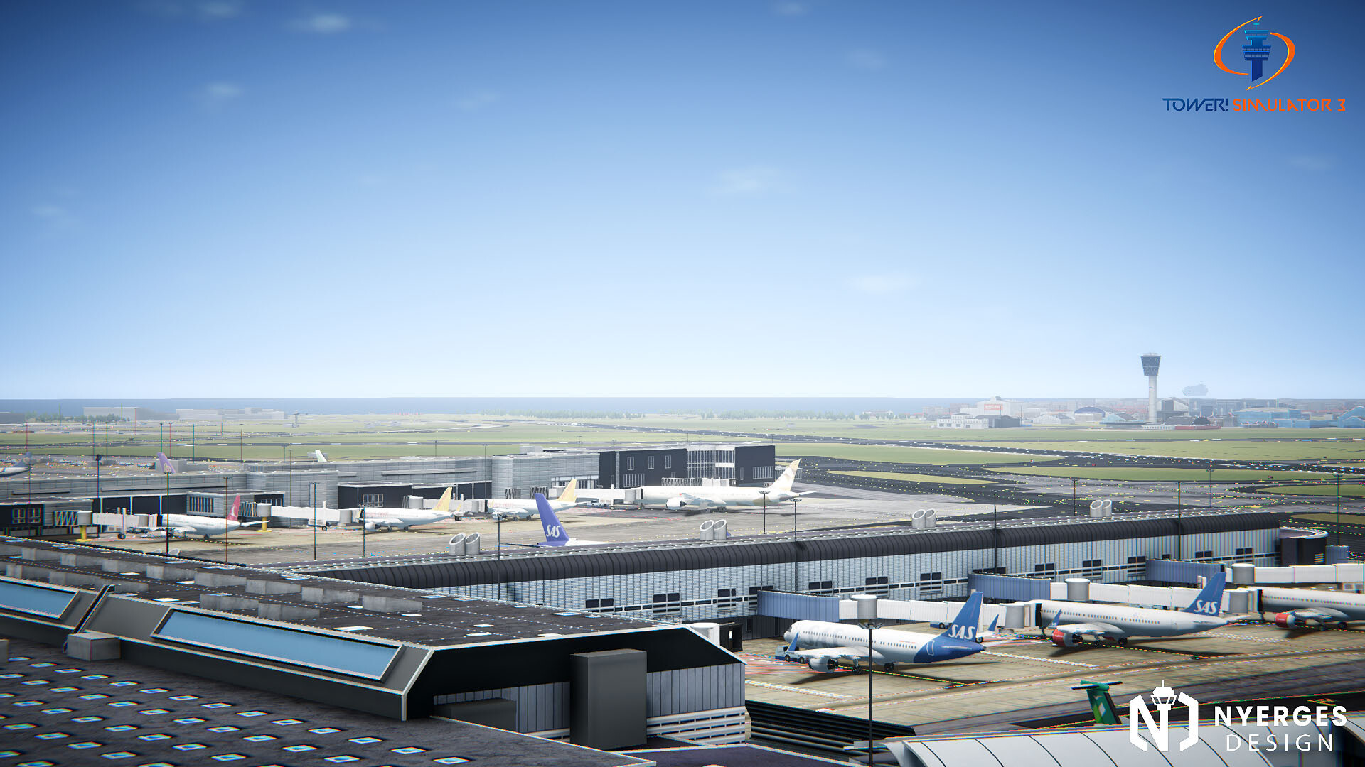 Tower! Simulator 3: EKCH Airport